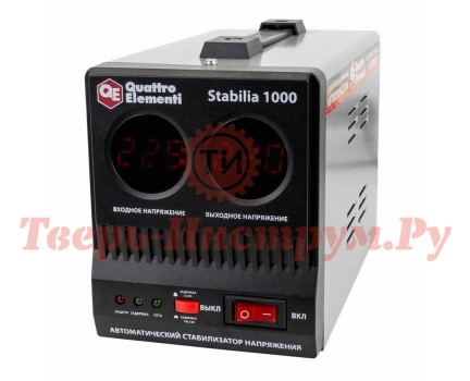 Стабилизатор напряжения QUATTRO ELEMENTI STABILIA 1000