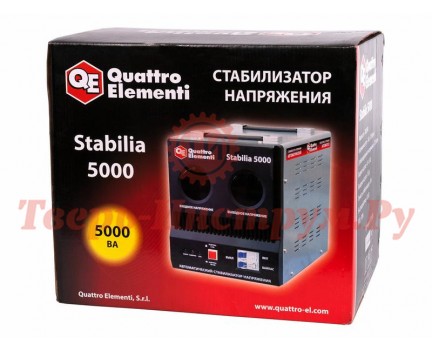 Стабилизатор напряжения QUATTRO ELEMENTI STABILIA 5000