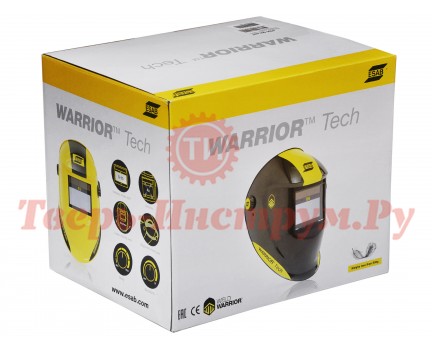 Маска сварщика хамелеон ESAB WARRIOR TECH YELLOW Маска сварщика хамелеон ESAB WARRIOR TECH YELLOW