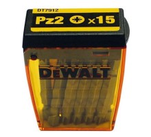 Набор бит DEWALT PZ2х50 15 шт