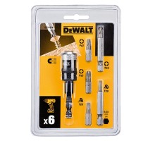 Набор бит с держателем DEWALT 6 шт