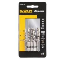 Набор сверл метчиков DEWALT EXTREME 5 шт