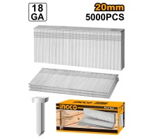 Гвозди для нейлера INGCO GA18 20 мм 5000 шт
