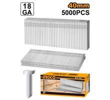 Гвозди для нейлера INGCO GA18 40 мм 5000 шт