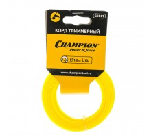Леска триммерная CHAMPION Round 1.6-15 м