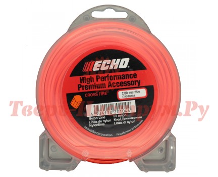 Леска триммерная ECHO Cross Fire Line 2.0 15 м Леска триммерная ECHO Cross Fire Line 2.0 15 м