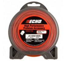 Леска триммерная ECHO Cross Fire Line 2.4 15 м