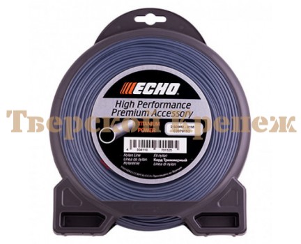 Леска триммерная ECHO Titanium Power Line 2.5 81 м Леска триммерная ECHO Titanium Power Line 2.5 81 м