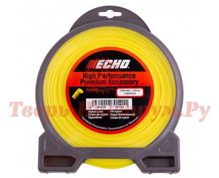 Леска триммерная ECHO Round Line 2.0 130 м Леска триммерная ECHO Round Line 2.0 130 м