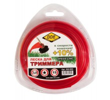 Леска триммерная DDE SPEED LINE 3.0 15 м