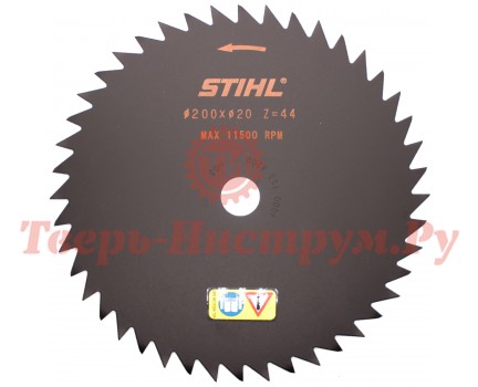 Нож для мотокосы STIHL 200х2.0х20.0 80 зубьев Нож для мотокосы STIHL 200х2.0х20.0 80 зубьев