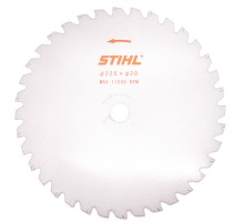 Нож для мотокосы STIHL 225х2.0х20.0 36 зубьев