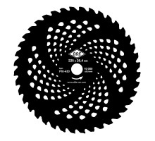 Нож для мотокосы DDE WOOD CUT 225х1.3х25.4/20 40 зубов