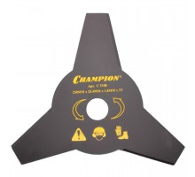 Нож для мотокосы CHAMPION 230х1.6х25.4 3 зуба