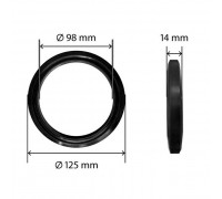 Кольцо фрикциона 125х98х14 мм