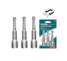 Насадка торцевая на шуруповерт TOTAL 1/4" 8 мм 3 шт