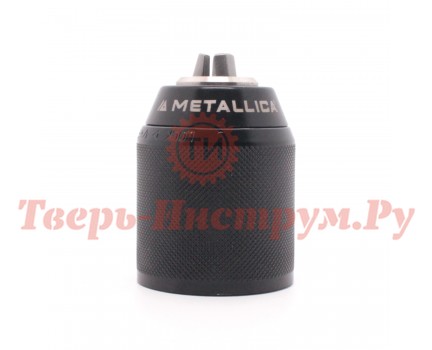 Патрон быстрозажимной METALLICA 13 х 1/2"-20UNF, 1М, Металл, Замок
