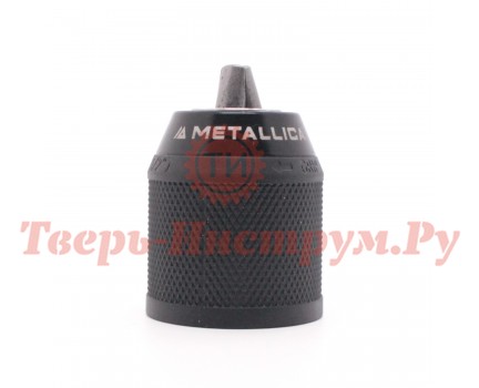 Патрон быстрозажимной METALLICA 13 х 1/2"-20UNF, 1М, Пластик, Замок