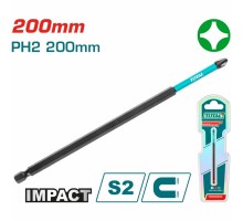 Бита отверточная TOTAL PH-2 200 мм 1 шт