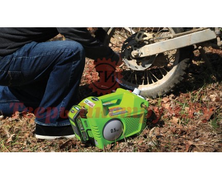 Аккумуляторный компрессор GREENWORKS G40AC Аккумуляторный компрессор GREENWORKS G40AC
