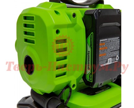 Аккумуляторный компрессор GREENWORKS ACG301 Аккумуляторный компрессор GREENWORKS ACG301