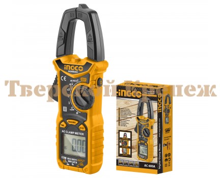 Клещи измерительные INGCO DCM6005 INDUSTRIAL Клещи измерительные INGCO DCM6005 INDUSTRIAL