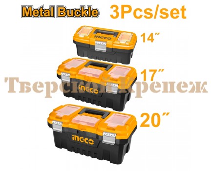 Ящик для инструмента INGCO PBXK0302 3 шт Ящик для инструмента INGCO PBXK0302 3 шт