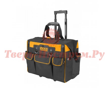 Сумка для инструмента с колесами INGCO 400х300х260 19 от Сумка для инструмента с колесами INGCO 400х300х260 19 от