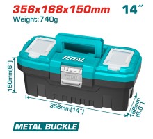 Ящик для инструмента TOTAL 356х168х160 мм