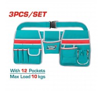 Сумка поясная для инструмента TOTAL 245x130x12 мм 10 кг