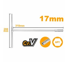 Ключ торцевой с Т-образной ручкой INGCO 17х300мм
