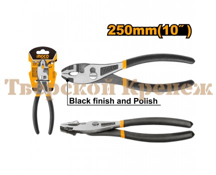Клещи переставные INGCO 250 мм INDUSTRIAL Клещи переставные INGCO 250 мм INDUSTRIAL