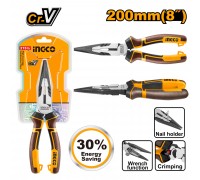 Тонкогубцы INGCO 200 мм