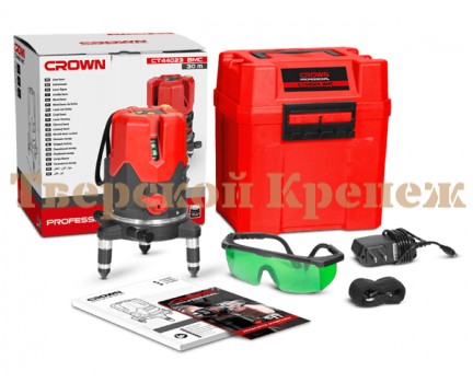 Лазерный уровень ротационный CROWN CT44023 BMC