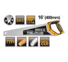 Ножовка по дереву INGCO 400 мм INDUSTRIAL