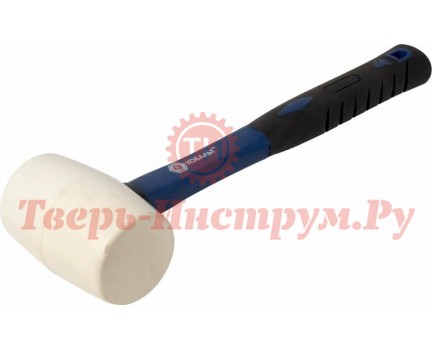 Киянка с фибергласовой рукояткой КОБАЛЬТ 450 г Киянка с фибергласовой рукояткой КОБАЛЬТ 450 г