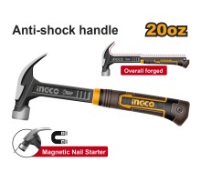 Молоток-гвоздодер INGCO 560 гр INDUSTRIAL