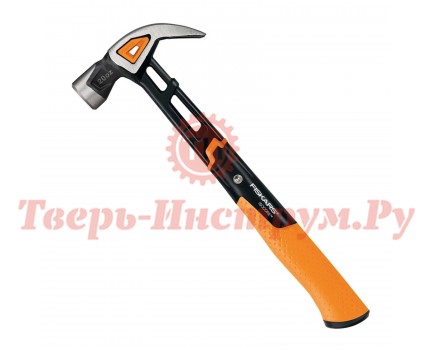 Молоток столярный с гвоздодером FISKARS 560 гр Молоток столярный с гвоздодером FISKARS 560 гр