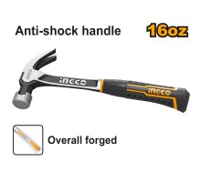 Молоток-гвоздодер INGCO 450 гр INDUSTRIAL