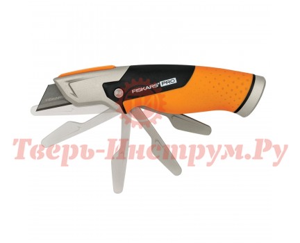 Нож строительный FISKARS CarbonMax