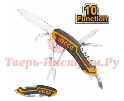 Нож мультитул INGCO HMFK8108