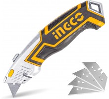 Нож строительный INGCO 19х180 мм