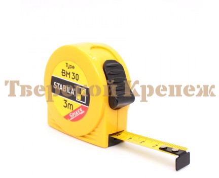 Рулетка STABILA SPIKES BM-30 3 м х 13 мм Рулетка STABILA SPIKES BM-30 3 м х 13 мм