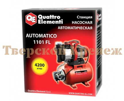 Насосная станция QUATTRO ELEMENTI Automatico 1101 FL