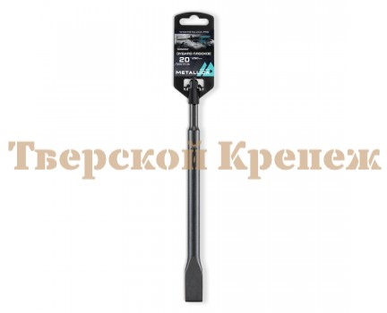 Зубило плоское для перфоратора SDS-plus METALLICA Optima 20х250 мм Зубило плоское для перфоратора SDS-plus METALLICA Optima 20х250 мм