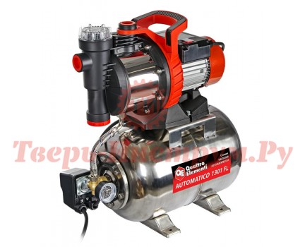 Насосная станция QUATTRO ELEMENTI Automatico 1301 FL INOX Насосная станция QUATTRO ELEMENTI Automatico 1301 FL INOX