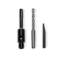 Адаптер для коронок SDS-plus METALLICA 115 мм, М16, с сверлом