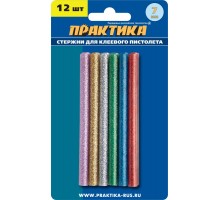 Клей для пистолета металлик ПРАКТИКА 7х100 6 шт