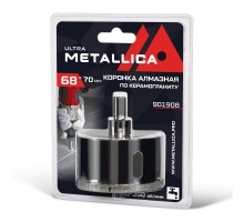 Коронка алмазная по керамограниту METALLICA Ultra 68х70 мм