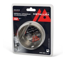 Коронка алмазная по керамограниту METALLICA Ultra 82х70 мм